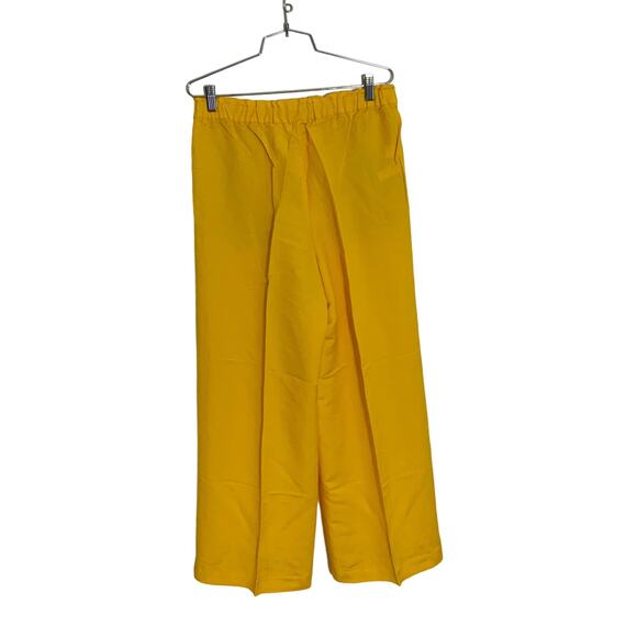 NWT Ann Taylor The Pull On Palazzo Pant in Linen- Solarium Sun - Picture 4 of 5